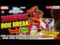 TOPPS CHROME DEADPOOL BOX BREAK | WERE THESE WORTH THE $?