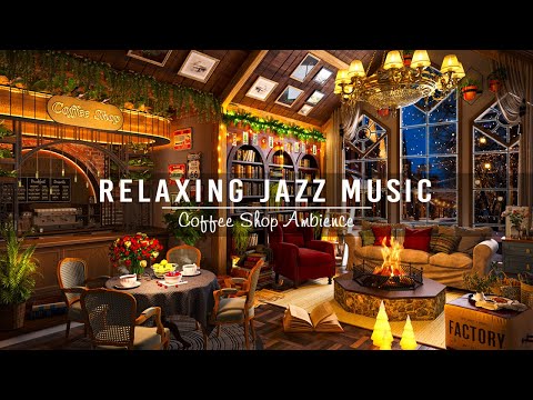 Soft Jazz Music in Cozy Coffee Shop Ambience ☕ Smooth Piano Jazz Instrumental Music for Work, Study