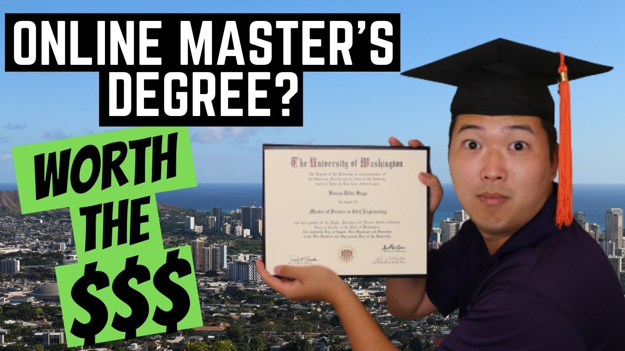 online master's degree no thesis