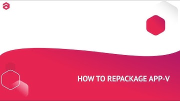 How to repackage MSI to App-V