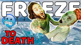 the Insane ICE Bath Challenge Vlog❄️     * Gone Wrong