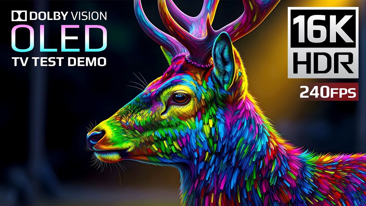 Unmatched Depth | 16K HDR 240fps Dolby Vision (4K/8K TV Demo)