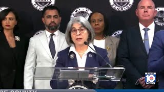 Miami-Dade mayor discusses proposed budget, which cuts into large deficit