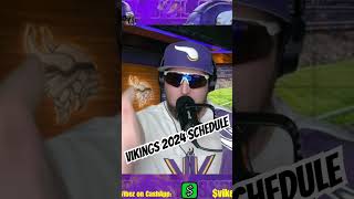 Schedule predictions. All games in full video! #skol #nfl #minnesotavikings #vikingsnation