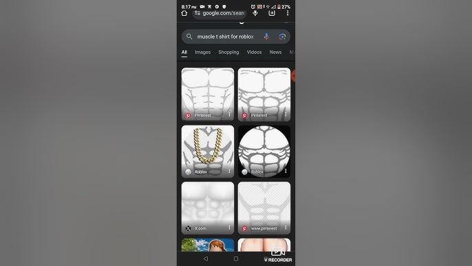 I gonna show you how to get a muscle tshirt for free in Roblox no intro 