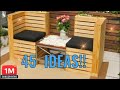 Decora tu Vivienda y Jardín con estas Ideas de palets Recicladas! +40 Ideas de Bricolaje¡