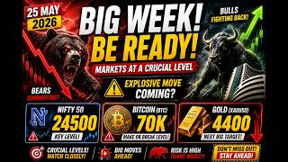 The Only Market Analysis You Need This Week | WEEKLY ANALYSIS | BTC, XAUUSD | NIFTY 50 | 25 MAY 2026