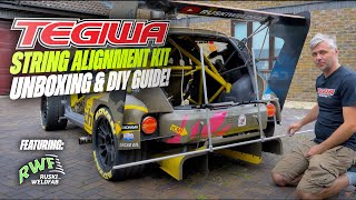 Tegiwa String Alignment Wheel Kit with @RuskiWeldFab! (UNBOXING & HOW TO SETUP GUIDE)