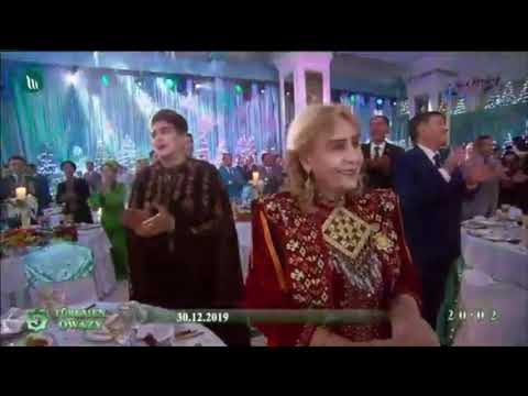 Turkmenistan's president DJing at the 2020 New Year's party