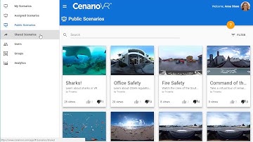 Navigating CenarioVR