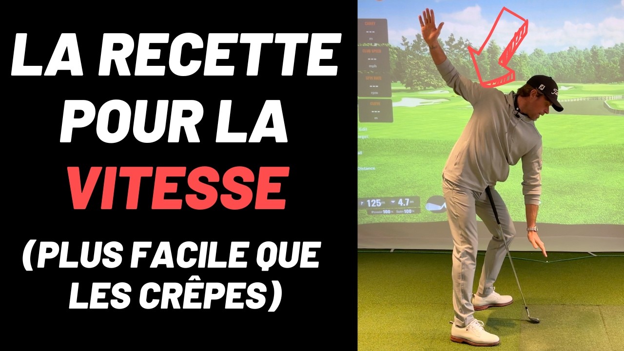La recette pour la vitesse de swing au golf