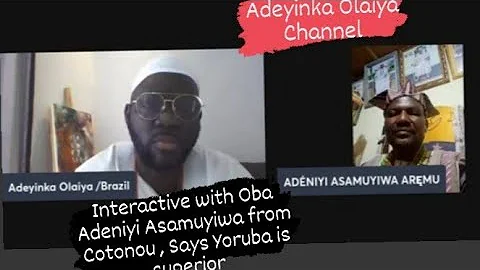 INTERACTIVE with  HRM , Oba Adeniyi Asamuyiwa Arem...