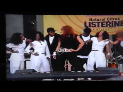Ciara in Bryant Park 2005