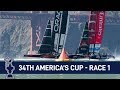 34th America's Cup Race 1 USA vs. NZL | AMERICA'S CUP