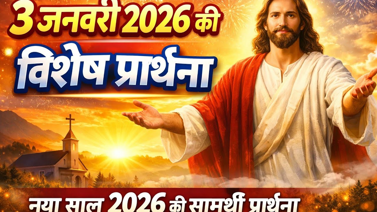 3 January Ki Prathna | 3 January Prayer | New Year 2026 Day 3 Prayer |3 जनवरी की शक्तिशाली प्रार्थना