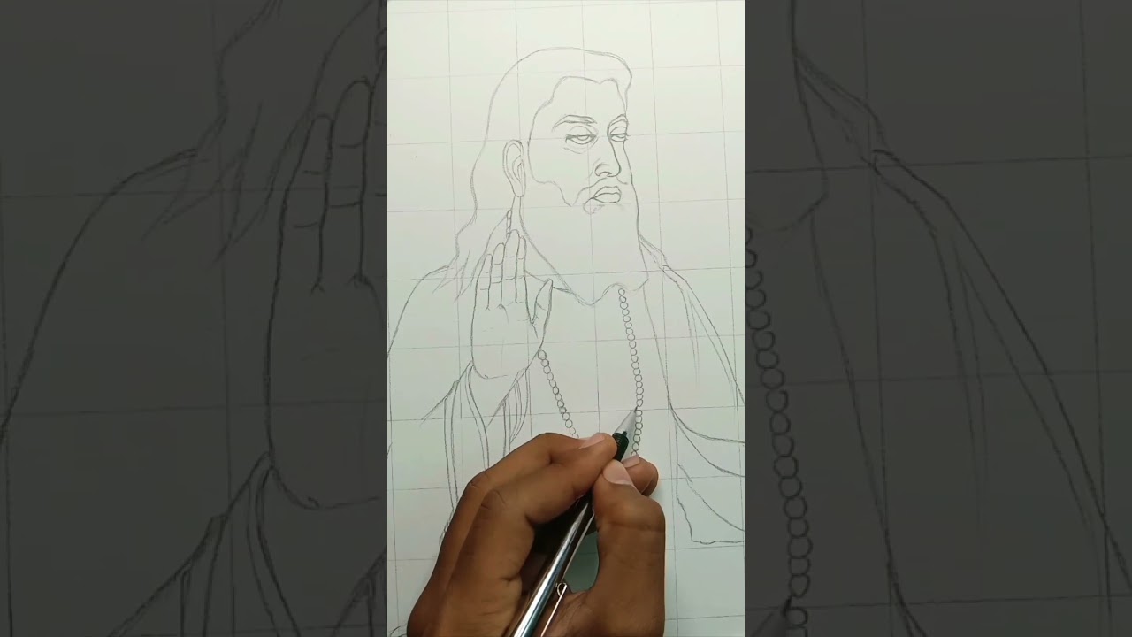 Guru Ravidas ji 🙏 drawing step by step ✍️ 