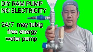DIY RAM PUMP                               How to build ram pump          how to get water