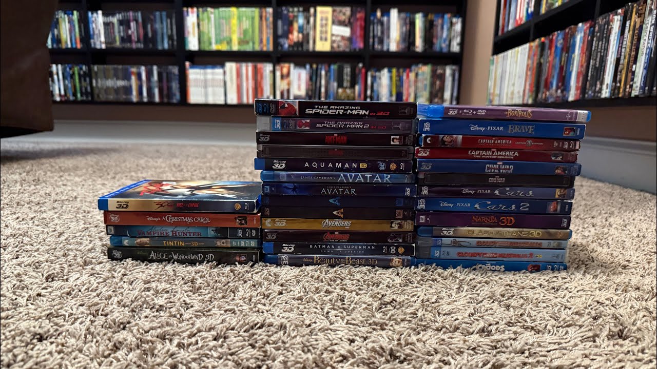 My Entire 3D Blu-ray Collection Part 1 - YouTube
