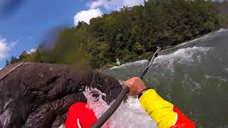 MixMaster Slicey Kayak Hits Gauley River