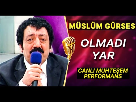 MÜSLÜM GÜRSES - OLMADI YAR / ÇOK ÖZEL CANLI PERFORMANS