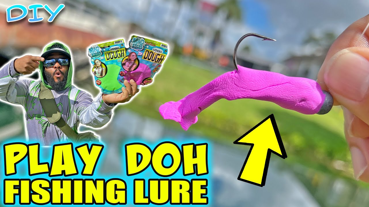 Play Doh Fishing Lure DIY 
