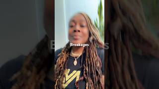 Keep in mind color is still chemical! Make sure you have a leave in conditioner! #locs #color #dread
