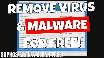 FREE Portable Virus Rootkit Malware Or Adware Removal Sophos Scan & Clean