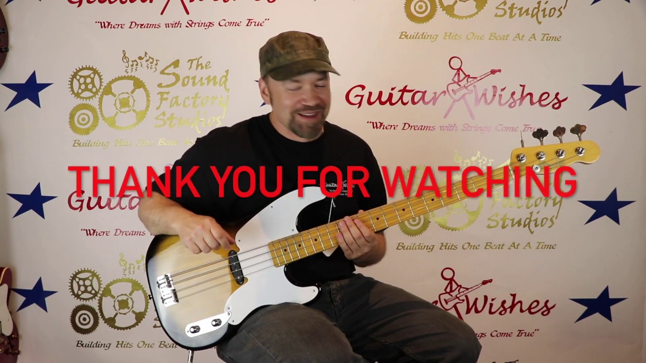 STING FENDER PRECISION REISSUE At Guitar Wishes YouTube