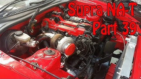 SINGLE TURBO SUPRA BUILD - Part 39 - Intercooler mounted