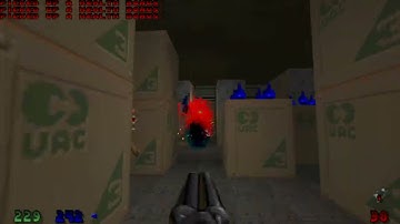Brutal PSX Doom Level 34: The Focus (Full 100%)