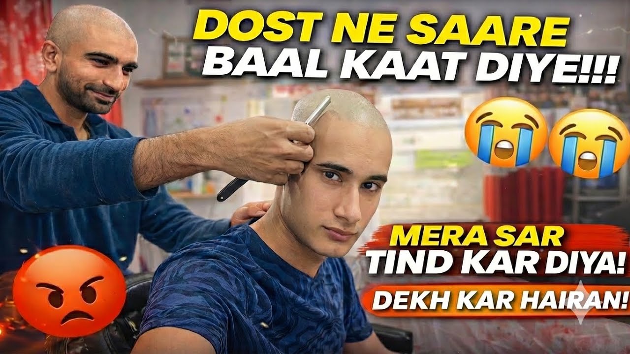 Yeh kya krdiya isne mere baalo ke saath😡😡