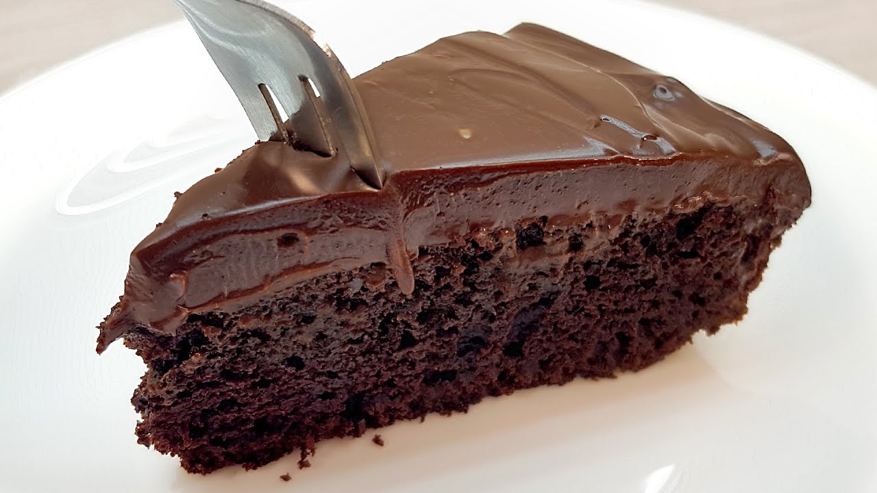 Zarter Schokokuchen / bester Schokoladenkuchen. Brownies Nur 10 Minuten ...