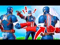 WHICH CAPTAIN AMERICA is the KILLER? (Fortnite Murder Mystery)