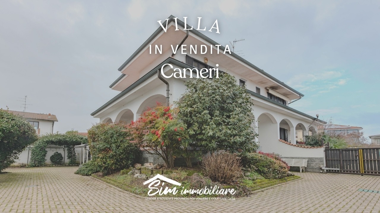 Bellissima villa bifamiliare in vendita a Cameri, Novara