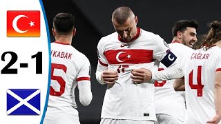 Türkiye - İskoçya 2-1 Tüm Özetler 2021/2022