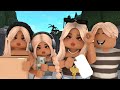 Moving into our rich mansion  worth over 5m we are rich roblox bloxburg roleplay with voice