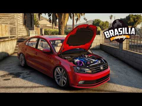 1JZ NO JETTA TSI - GTA Vida Real #2