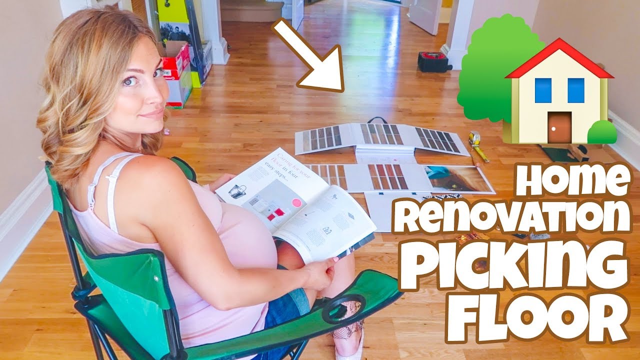 kids anka PICKING FLOOR FOR THE NEW HOUSE (Home Renovation)