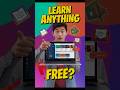 Learn anything online… for FREE! #FreeLearning #LifeHack