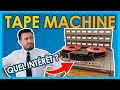 Parlons des tape machine des vraies et des plugins