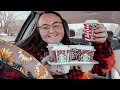 Trying ALL Of Starbucks NEW Holiday Drinks 2021!