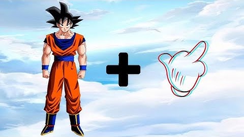 Dragon ball characters in middle finger mode