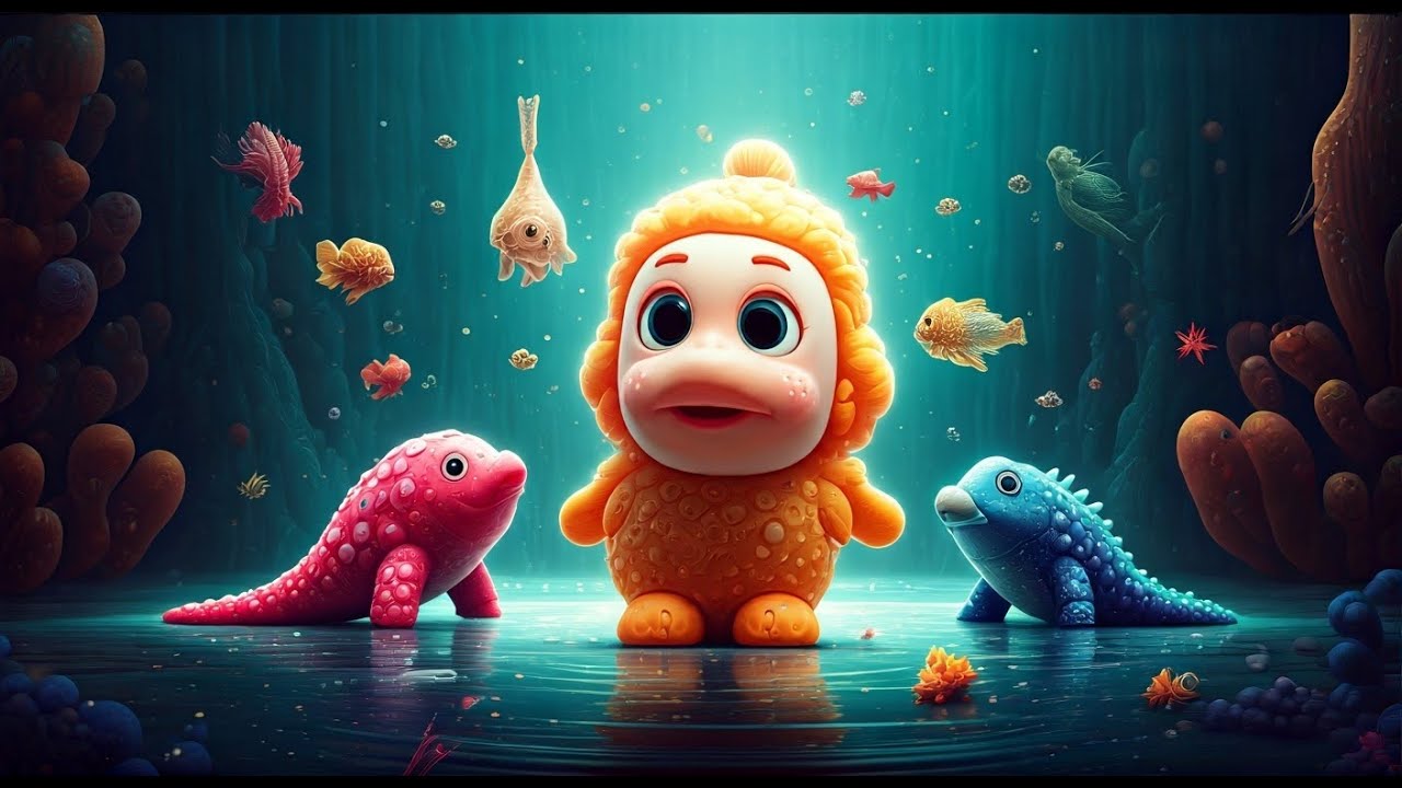 Sea Animal Toy Care Guide!" 🎥🌊🐠