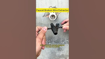 Faucet Broken Wire Extractor #extractor #homerepair #essentialtools #EasytoOperate #lifetips