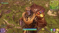 fortnite avengers crossover gameplay infinity gauntlet thanos gameplay duration 2 15 - new thanos ltm fortnite