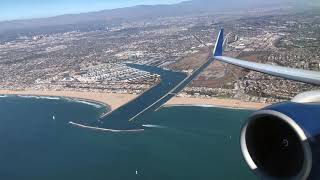 Delta 757-200 - Los Angeles to Seattle (Great engine buzz!)