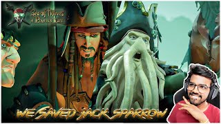 We Saved Jack Sparrow ?| Sea of Thieves | Tall Tales 1 | in Telugu