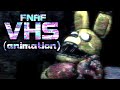 FNAF / SFM | Back footage of Springbonnie (VHS animation)