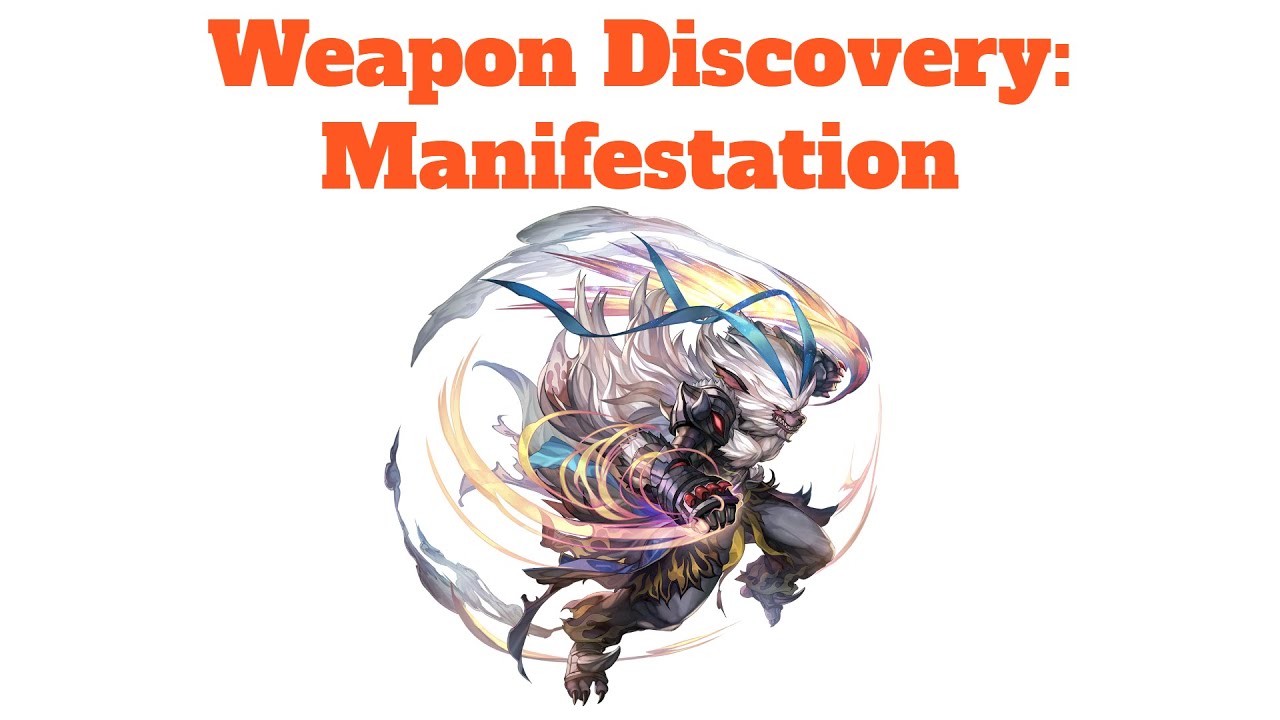 [Another Eden] Weapon Discovery: Manifestation Overview & Guide