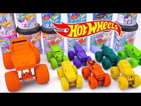 Hot Wheels Collection Unboxing Review ASMR 🤯🔥30xHot Wheels Color Reveal Color Changing Mystery Car